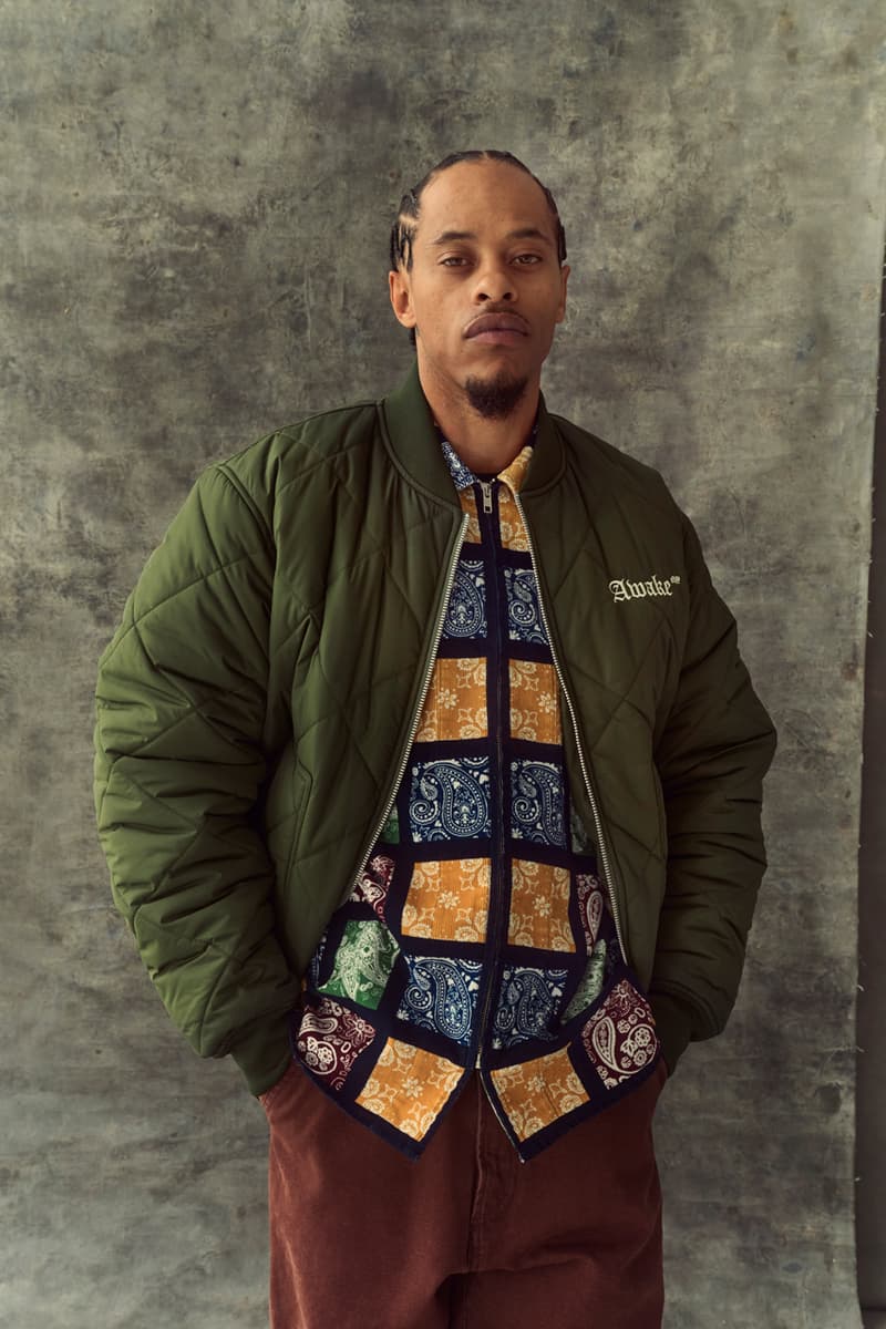 awake ny new york angelo baque fw22 fall winter 2022 lookbook collection release date where to buy info photos price stefan meier overcoat sweater vest jacket t shirt hoodie cardiagan