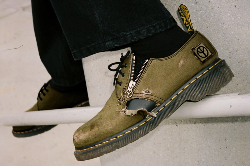 Babylon LA Dr. Martens Olive 1461 Release Date info store list pics price guide photos