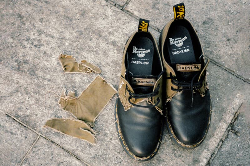 Babylon LA Dr. Martens Olive 1461 Release Date info store list pics price guide photos