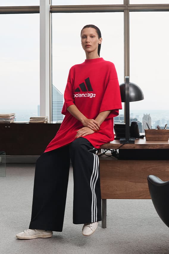 Balenciaga x adidas SS23 Campaign bella Hadid Isabelle Huppert Han So Hee Jermell Charlo Khadim Sock