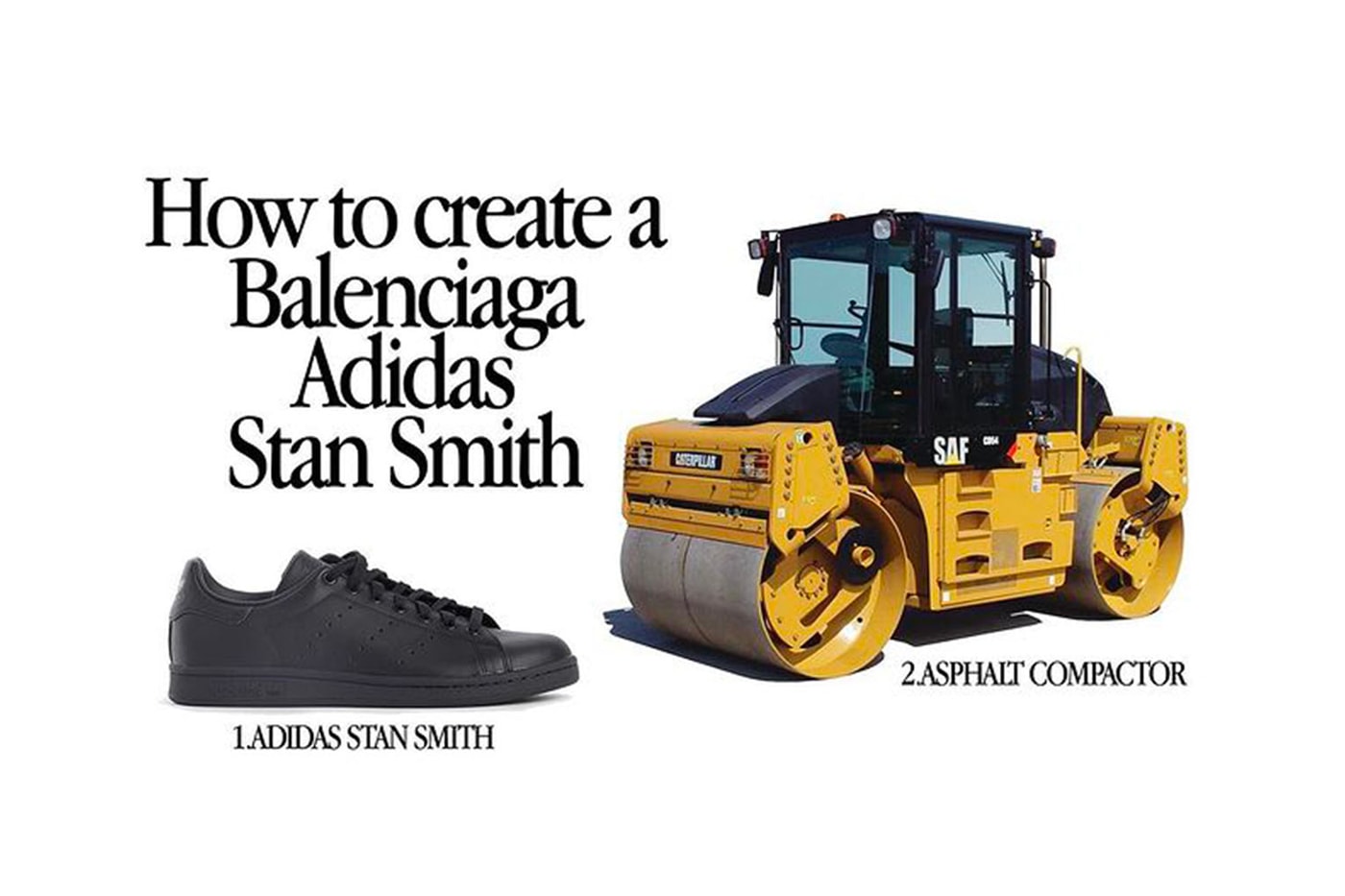 How Make Balenciaga x Stan Smith Meme |