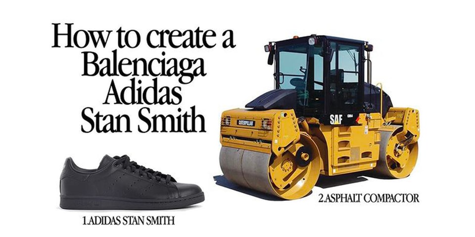 This is How You Could Make Your Own Balenciaga x adidas Stan Smiths