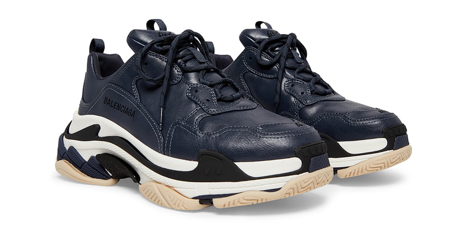 Balenciaga Updates the Triple S Sneaker In Luxe-Looking Technical Materials