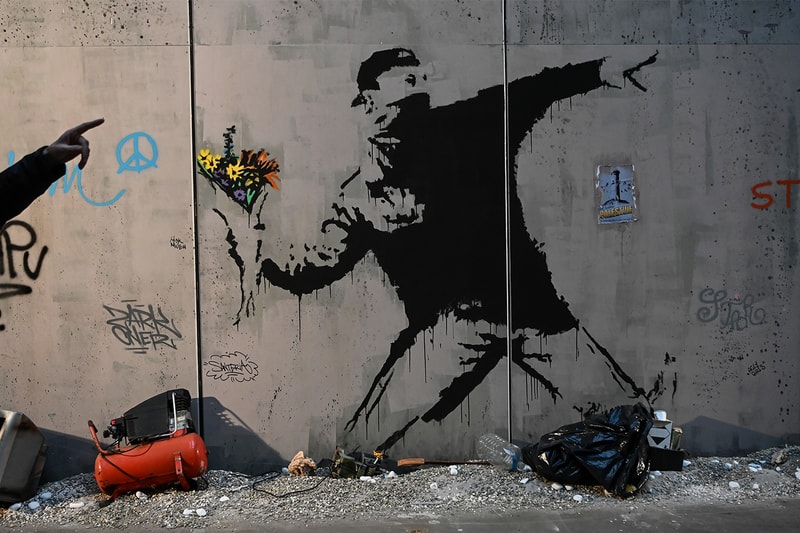 Banksy urges fans to go and STEAL from Guess in Regent Street for using his  art without permission