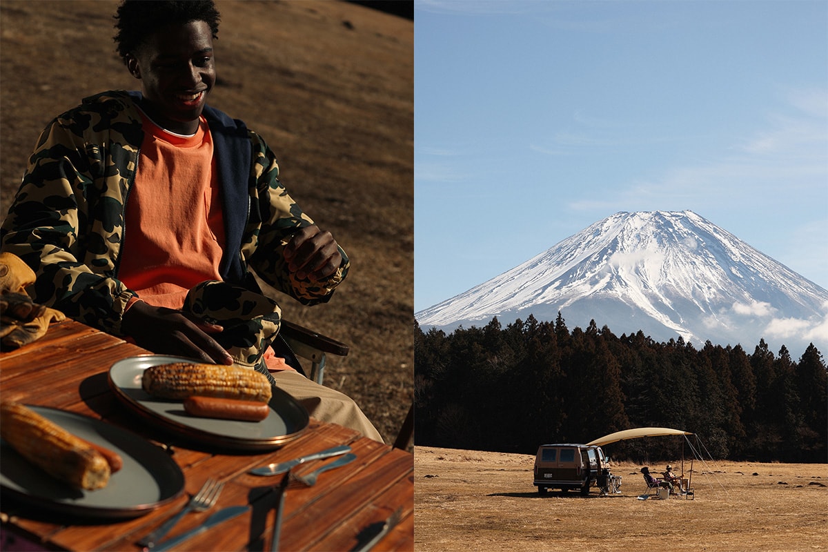 bape sta 2022 roundup collaborations cdg marvel hugo heron preston jjjjound razer patent leather suede camo text code