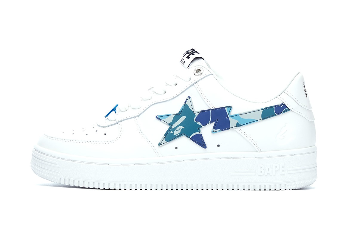 bape sta 2022 roundup collaborations cdg marvel hugo heron preston jjjjound razer patent leather suede camo text code