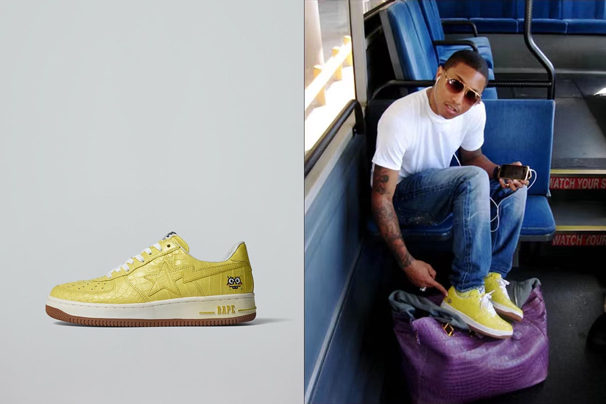 bape sta 2022 roundup collaborations cdg marvel hugo heron preston jjjjound razer patent leather suede camo text code