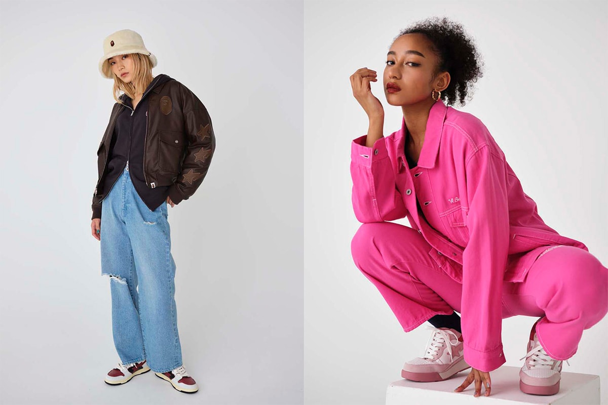 bape sta 2022 roundup collaborations cdg marvel hugo heron preston jjjjound razer patent leather suede camo text code