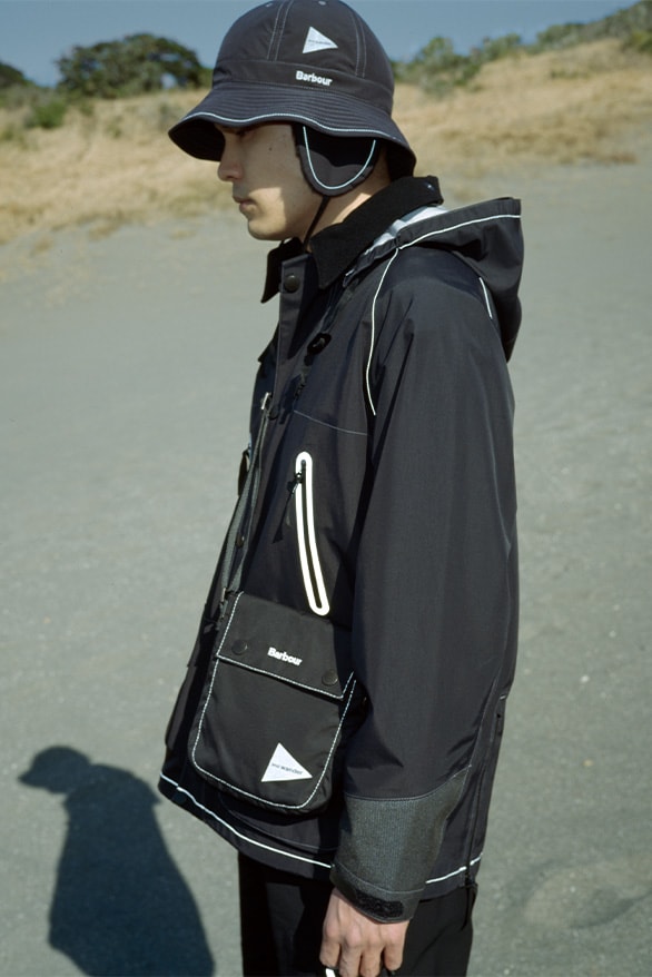 Barbour x and Wander Release Information outerwear menswear hike British Japanese