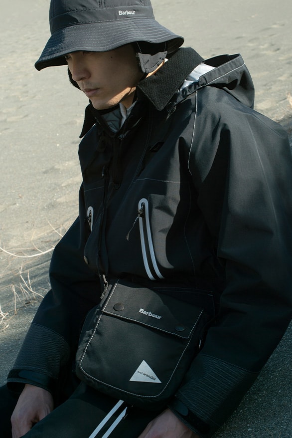 Barbour x and Wander Release Information outerwear menswear hike British Japanese
