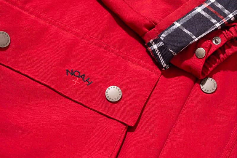 Barbour x NOAH Collaboration Release Information Britain NYC 60/40 Bedale jacket outerwear