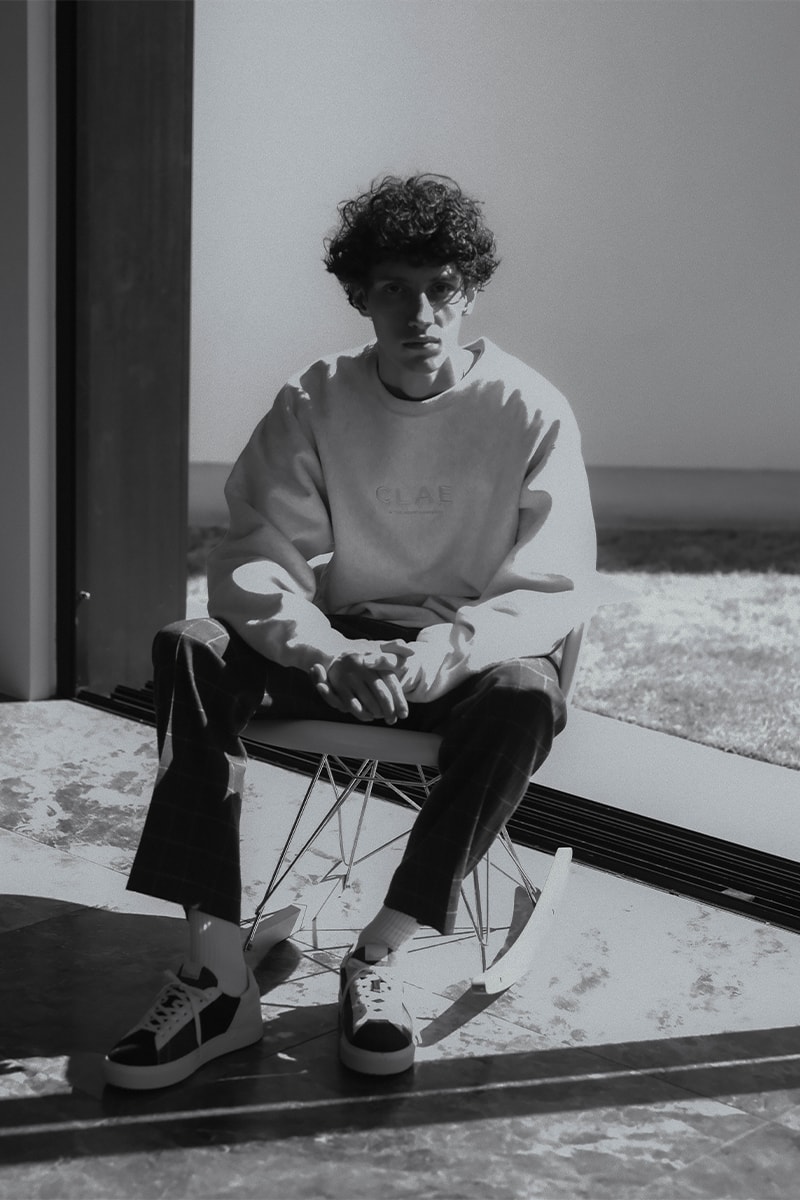 BEDWIN & THE HEARTBREAKERS x CLAE Launch Sustainability-Focused Collaboration sneakers surf skate west cost los angeles byborre upcycled sneakers sweaters 