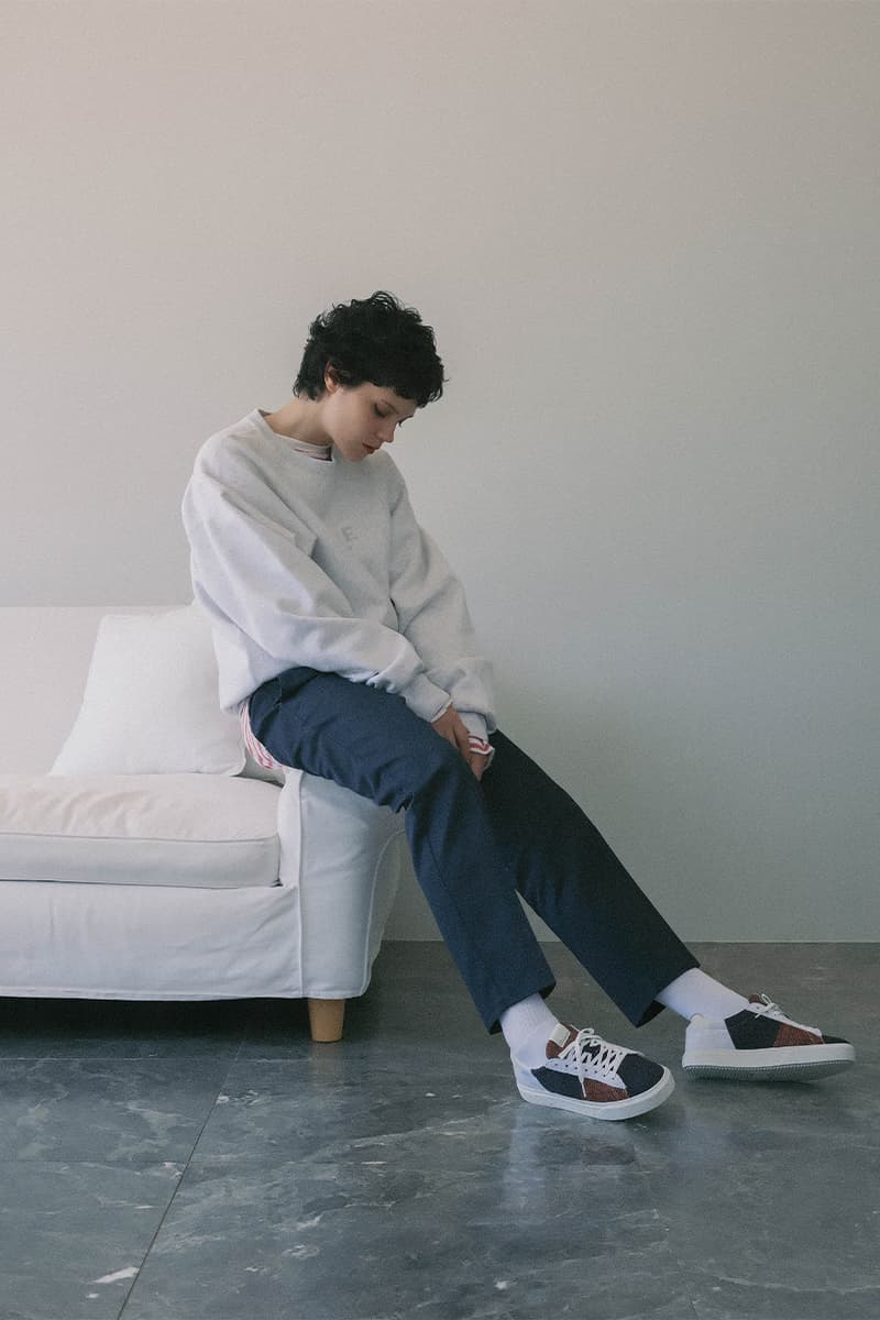 BEDWIN & THE HEARTBREAKERS x CLAE Launch Sustainability-Focused Collaboration sneakers surf skate west cost los angeles byborre upcycled sneakers sweaters 