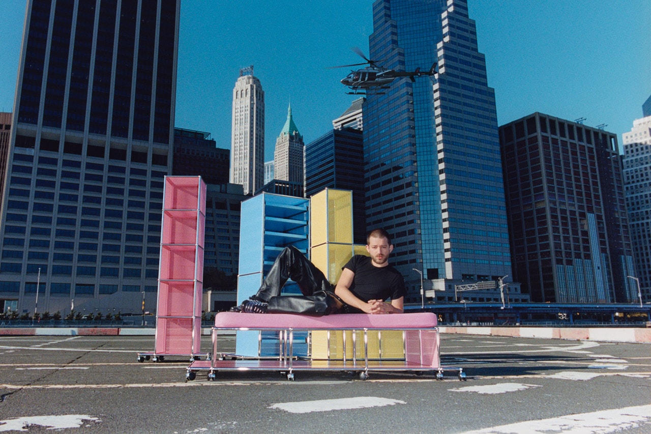 Ben Ganz and USM Modular Furniture Debut Pastel, NYC-Inspired Objects