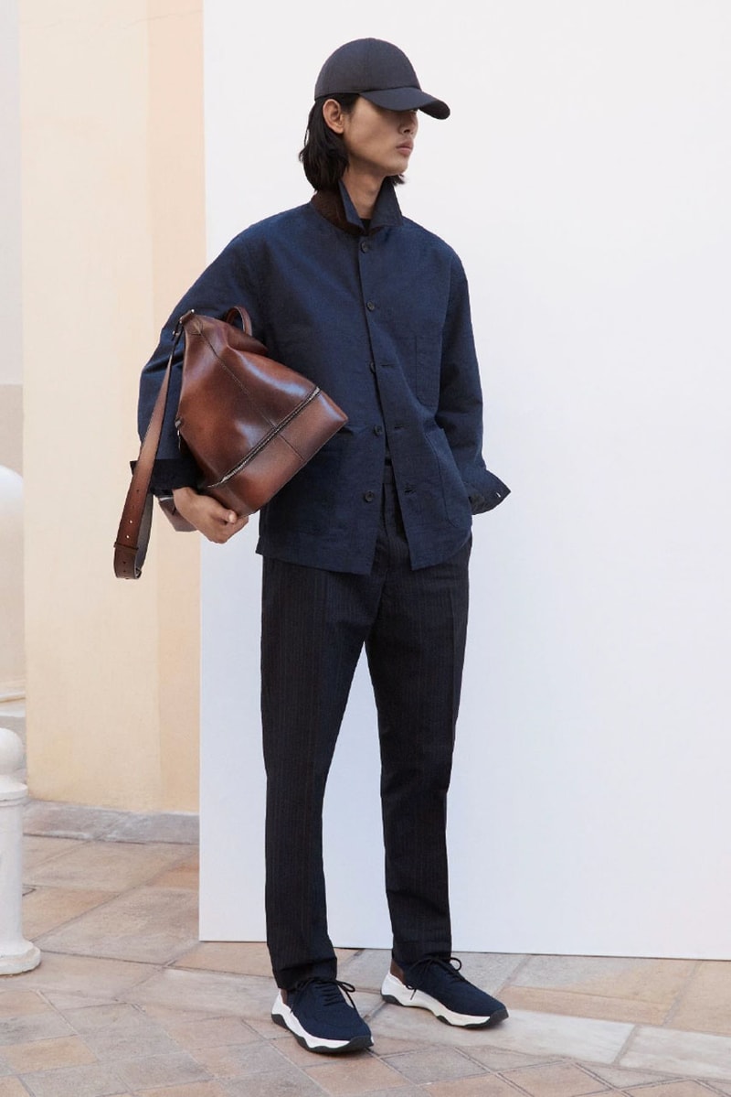 Berluti SS23 Prepares for Travel With Casual Tailoring