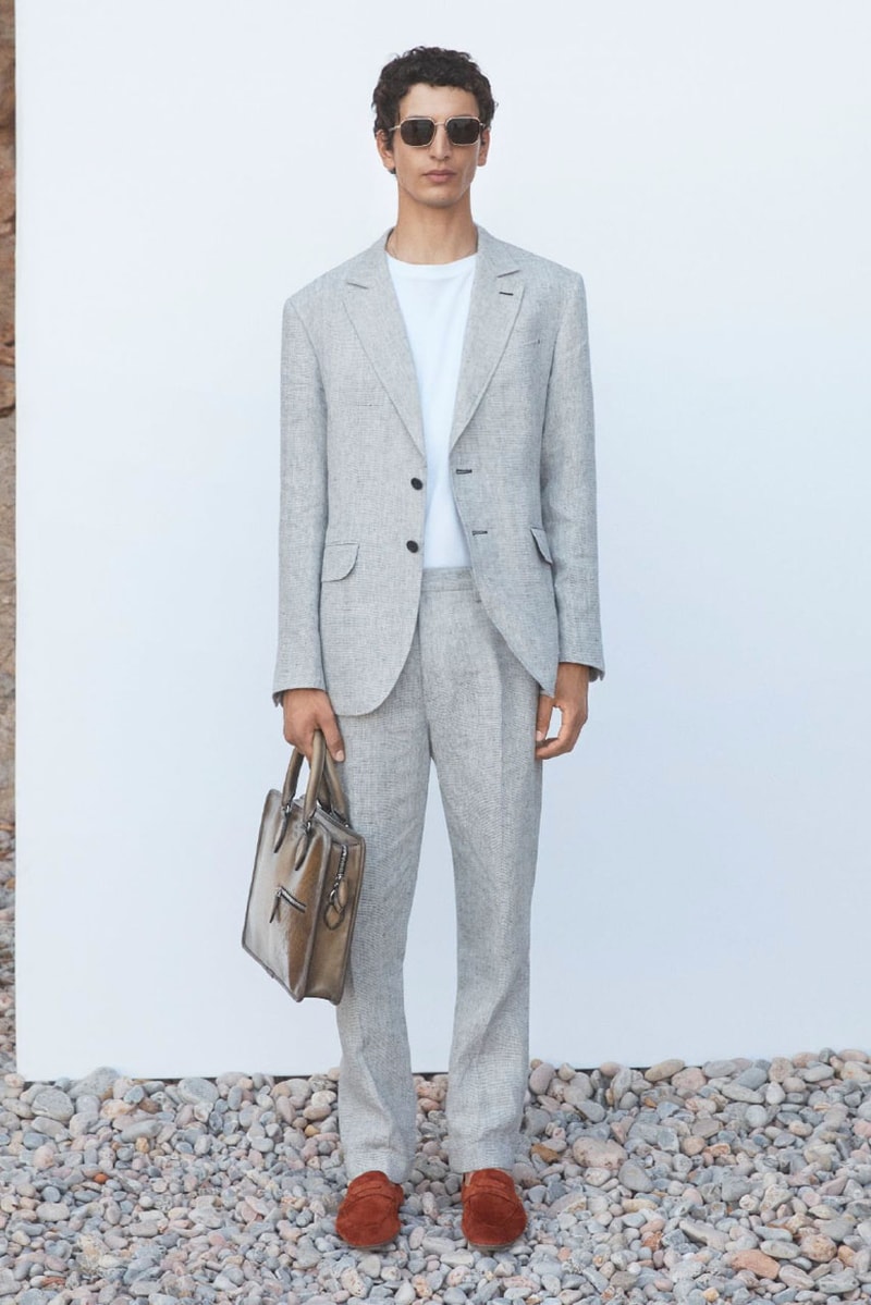 Berluti SS23 Prepares for Travel With Casual Tailoring