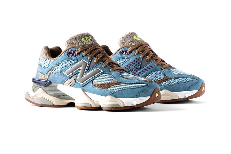 Bodega New Balance 9060 Modern Renaissance steel blue nubuck mushroom gum release info date price