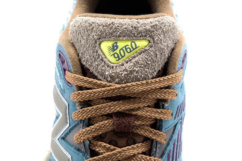 Bodega New Balance 9060 Modern Renaissance steel blue nubuck mushroom gum release info date price