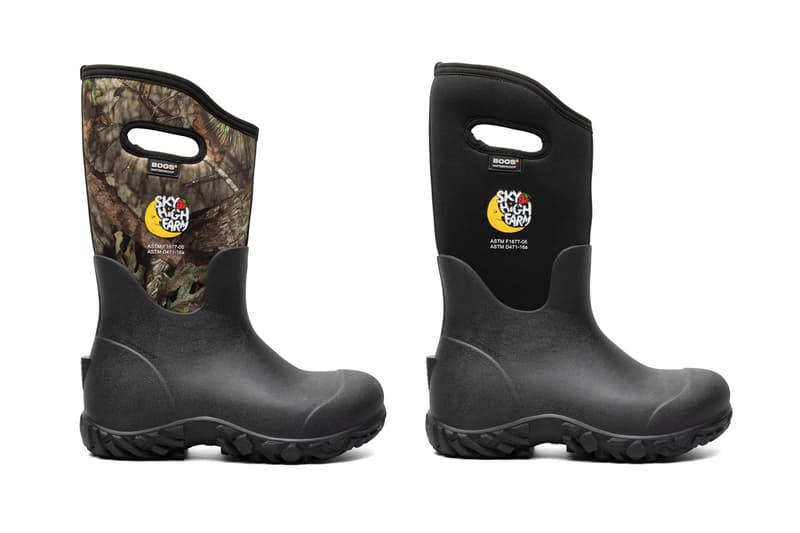 Sky High Farms Workwear and BOGS Footwear Capsule boot camo black 