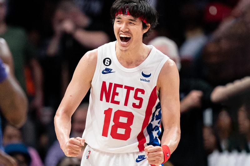 Yuta Watanabe Currently Leads the NBA in Three-Point Percentage brooklyn nets basketball steph curry damion lee mikal bridges kentavious caldwell-pope kevin huerter dean wade brandon ingram grant williams al horford devon booker japanese player japan