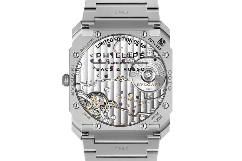 Bulgari Phillips Bacs & Russo Octo Finissimo