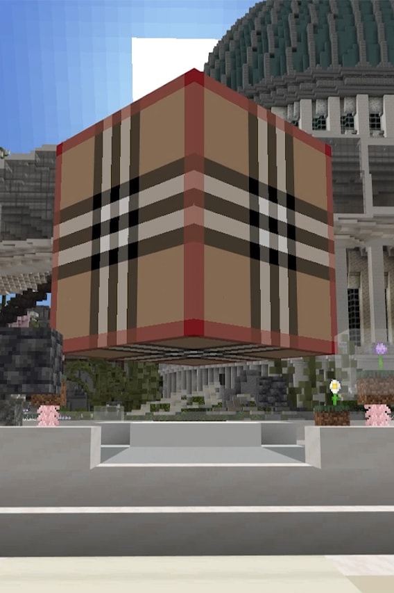 Burberry x Minecraft 