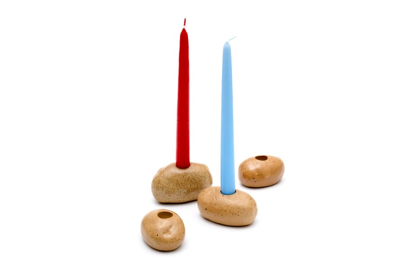 Byredo Enlists Artist Lilah Gohar for Ceramic Potatoes, Colorful Candlesticks and More Holiday Objects