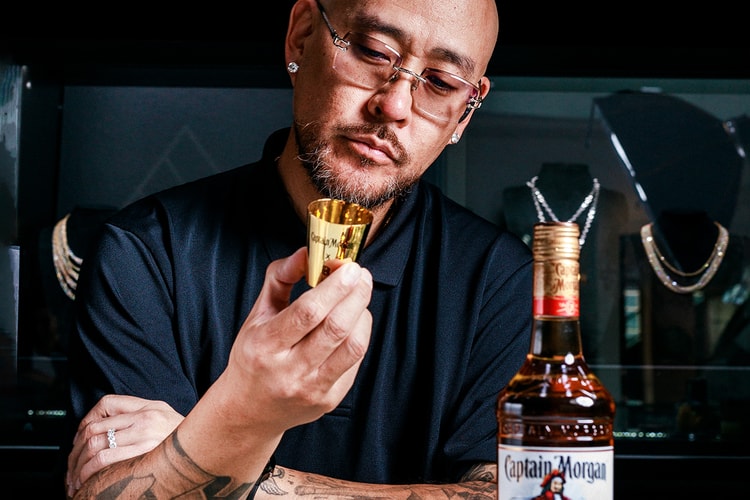 Captain Morgan and Ben Baller Ring in The Holiday Season With Iced-Out Shot Glasses