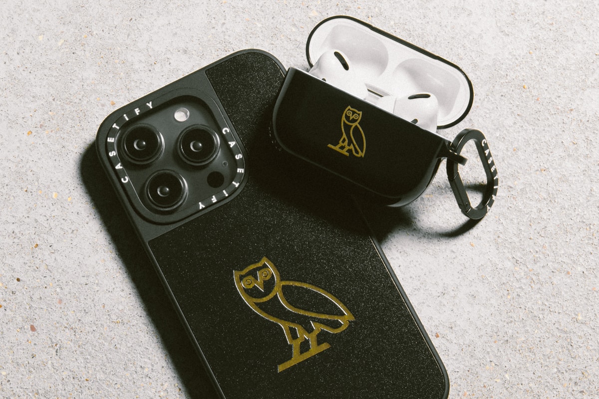 CASETiFY and Drake's OVO Reveal First-Ever Collaboration octobers very own iphone airpods case accessories noah 40 shebib oliver el-khatib her loss 21 savage