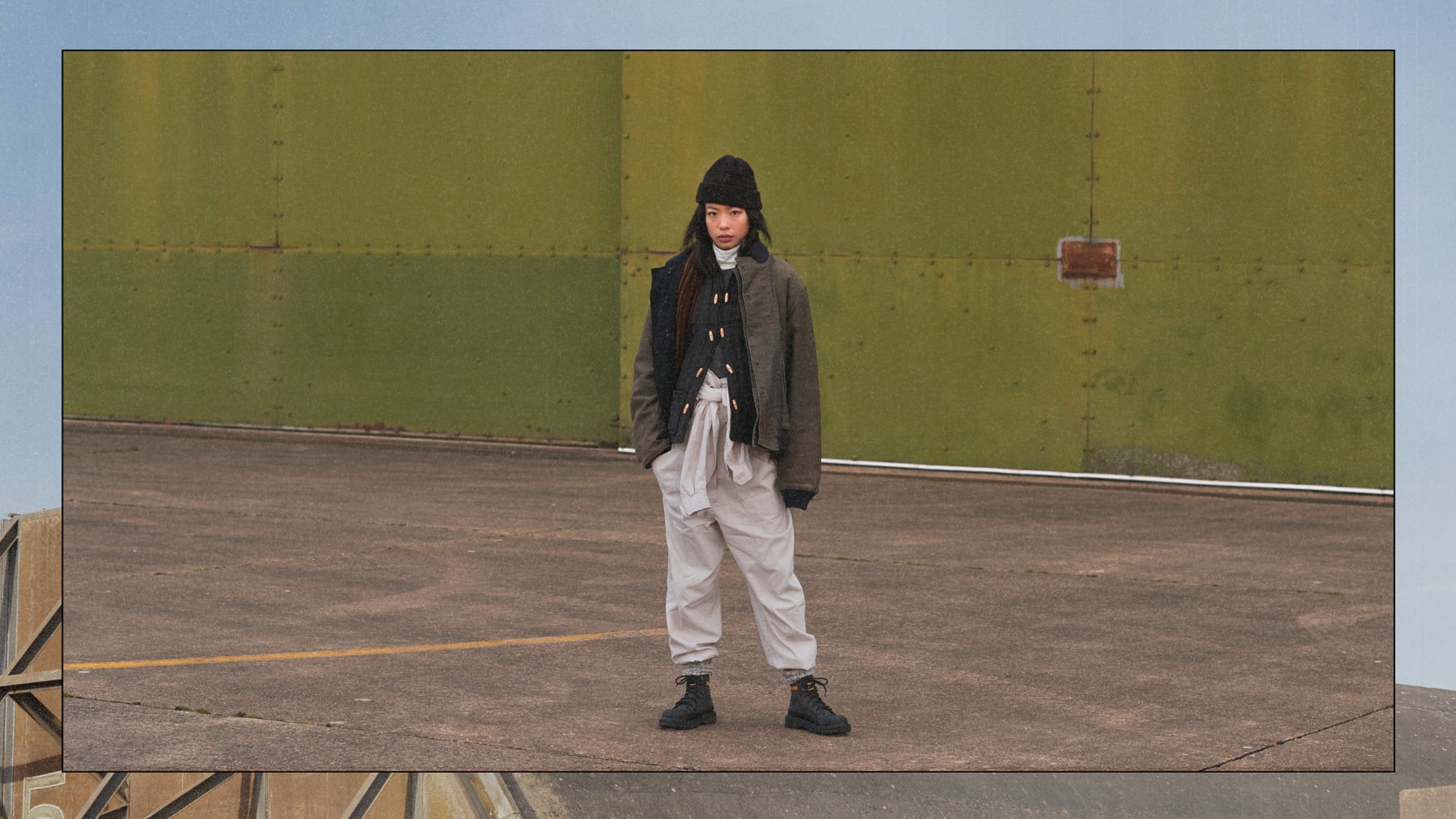CAT Footwear x Nigel Cabourn Utah Omaha Boots Collab green black military army navy workwear footwear utilitarian camo vintage