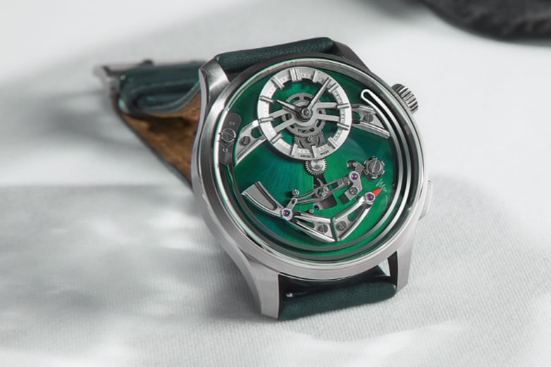 christopher ward C1 Bel Canto green Limited Edition 