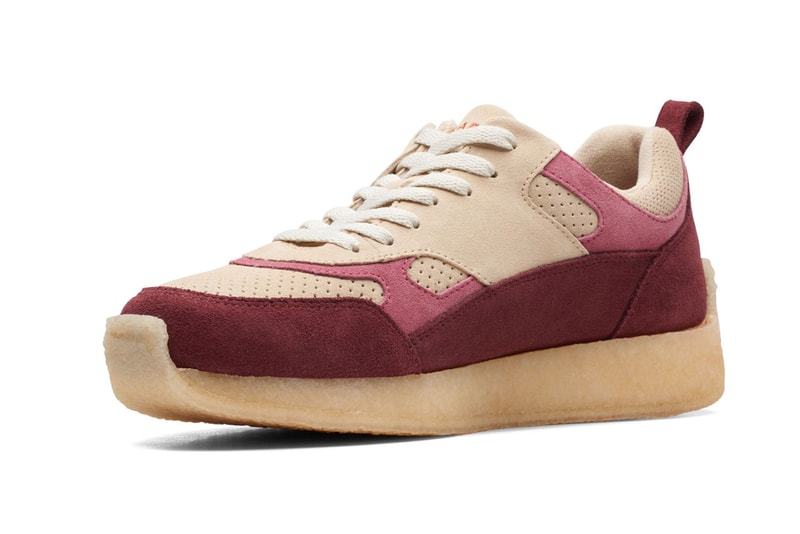 Clarks Originals Lockhill Oxblood Combi Sneaker Shoe Kith Ronnie Fieg 8th St Collection Contemporary Fashion British Shoes Trainers