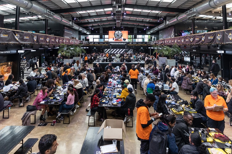 Crep Protect Guinness World Record Box Park Wembley Sneakers Cleaning Shoes Trainers Charity Shoe Aid UK
