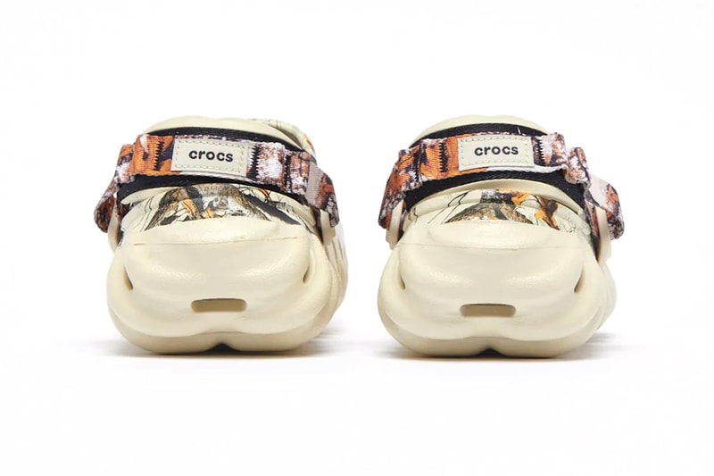 Realtree Edge camo wood leaves Crocs Echo Clog Release sound wave info Date price