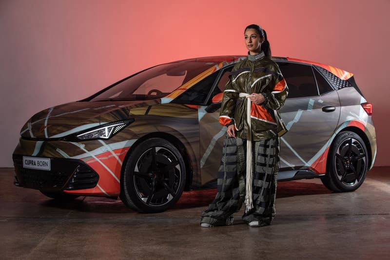 CUPRA Enlists Sustainable Fashion Label RÆBURN To Celebrate First Electric Vehicle