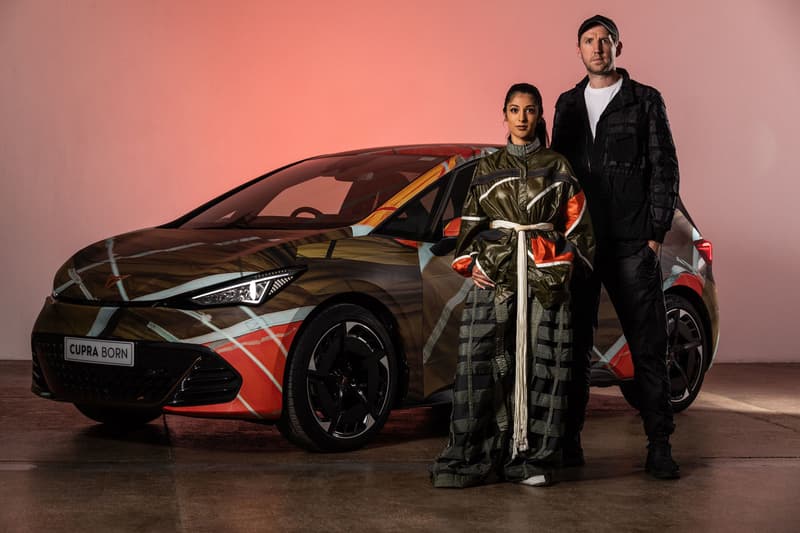 CUPRA Enlists Sustainable Fashion Label RÆBURN To Celebrate First Electric Vehicle