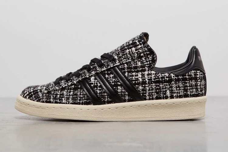 The DAYZ x INVINCIBLE x adidas Campus 80 is a Tweed-Lover's Dream