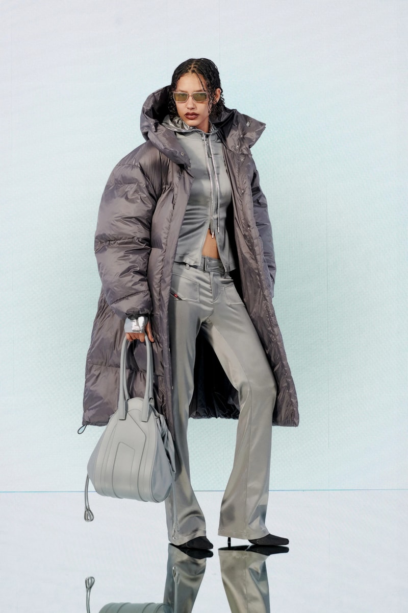 Diesel Pre-Fall 2023 Collection Lookbook Runways Glenn Martens Looks Mens Womens Commercial Denim Camouflage Y2K 2000s