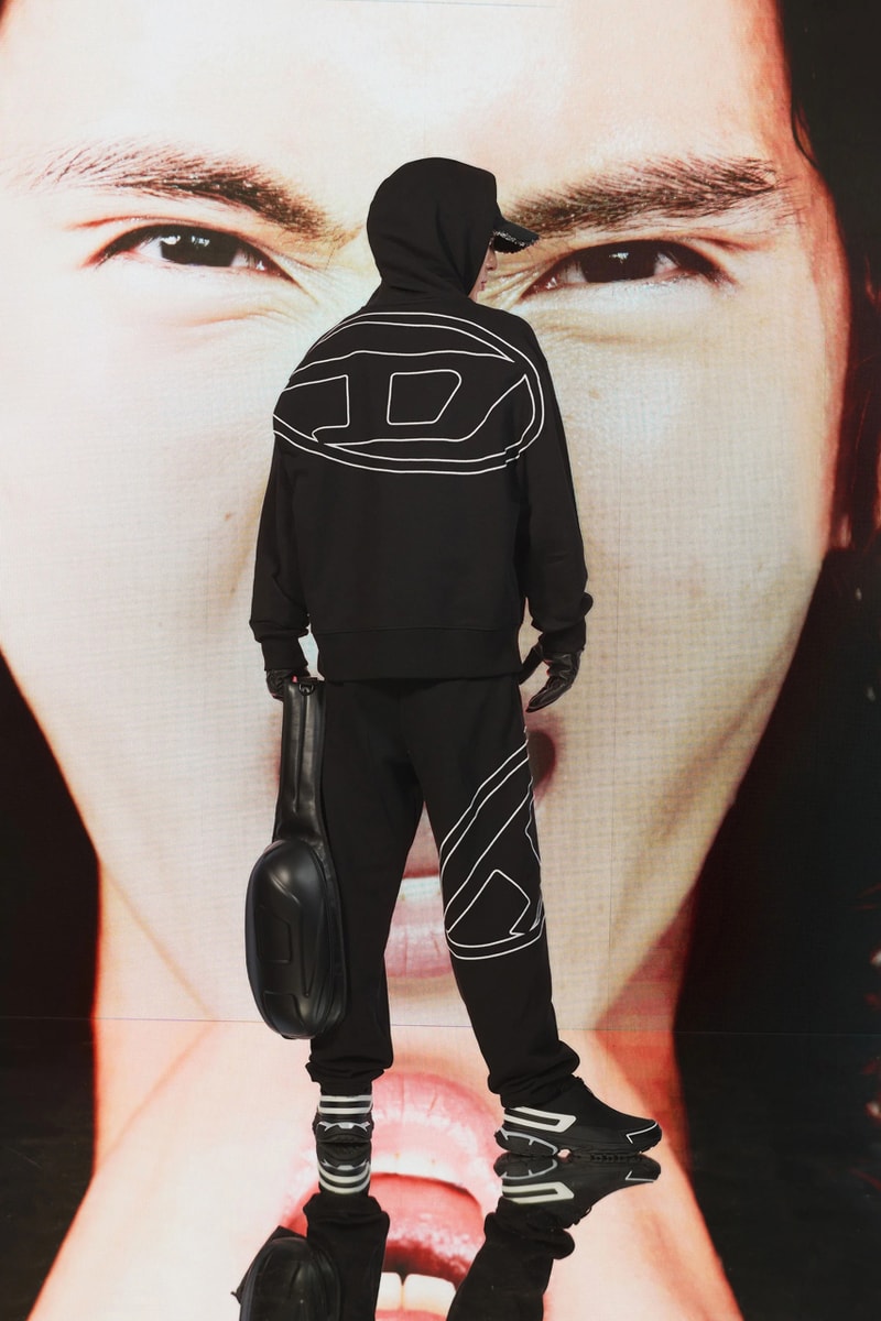 Diesel Pre-Fall 2023 Collection Lookbook Runways Glenn Martens Looks Mens Womens Commercial Denim Camouflage Y2K 2000s