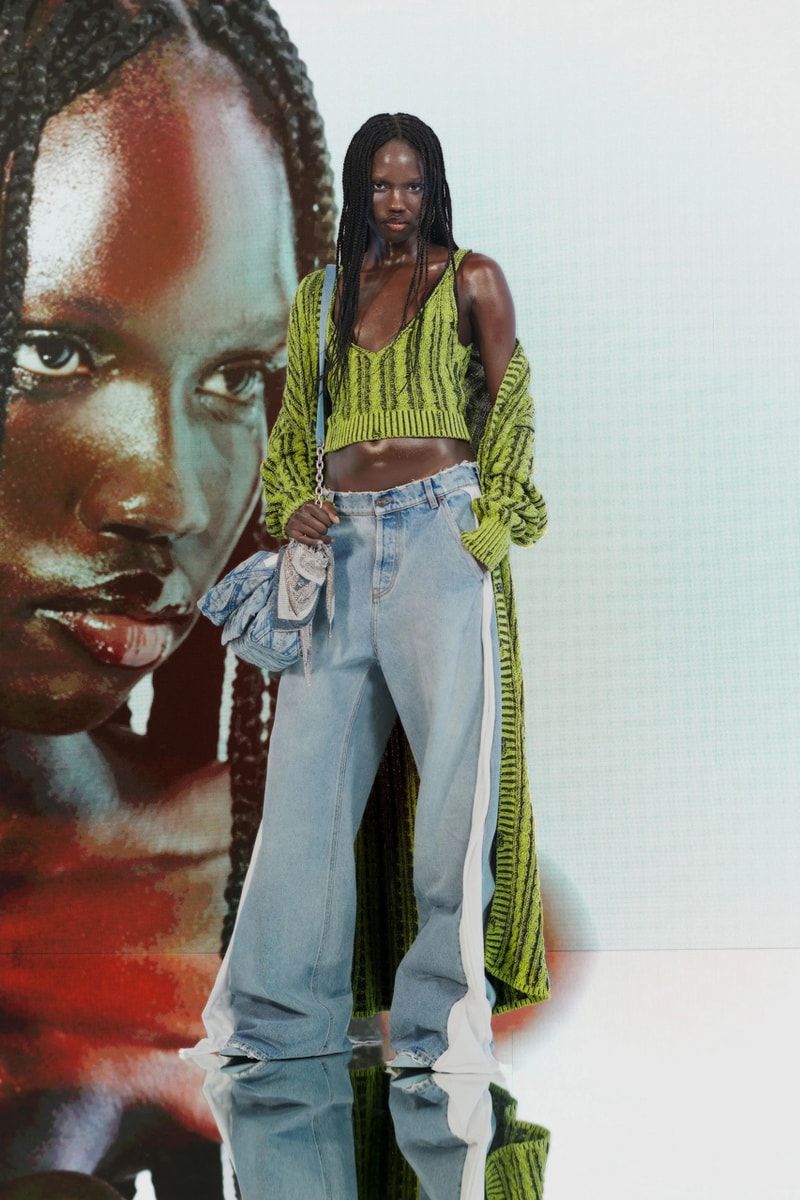 Diesel Pre-Fall 2023 Collection Lookbook Runways Glenn Martens Looks Mens Womens Commercial Denim Camouflage Y2K 2000s