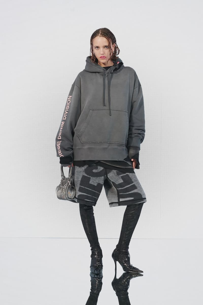 Diesel Pre-Fall 2023 Collection Lookbook Runways Glenn Martens Looks Mens Womens Commercial Denim Camouflage Y2K 2000s 