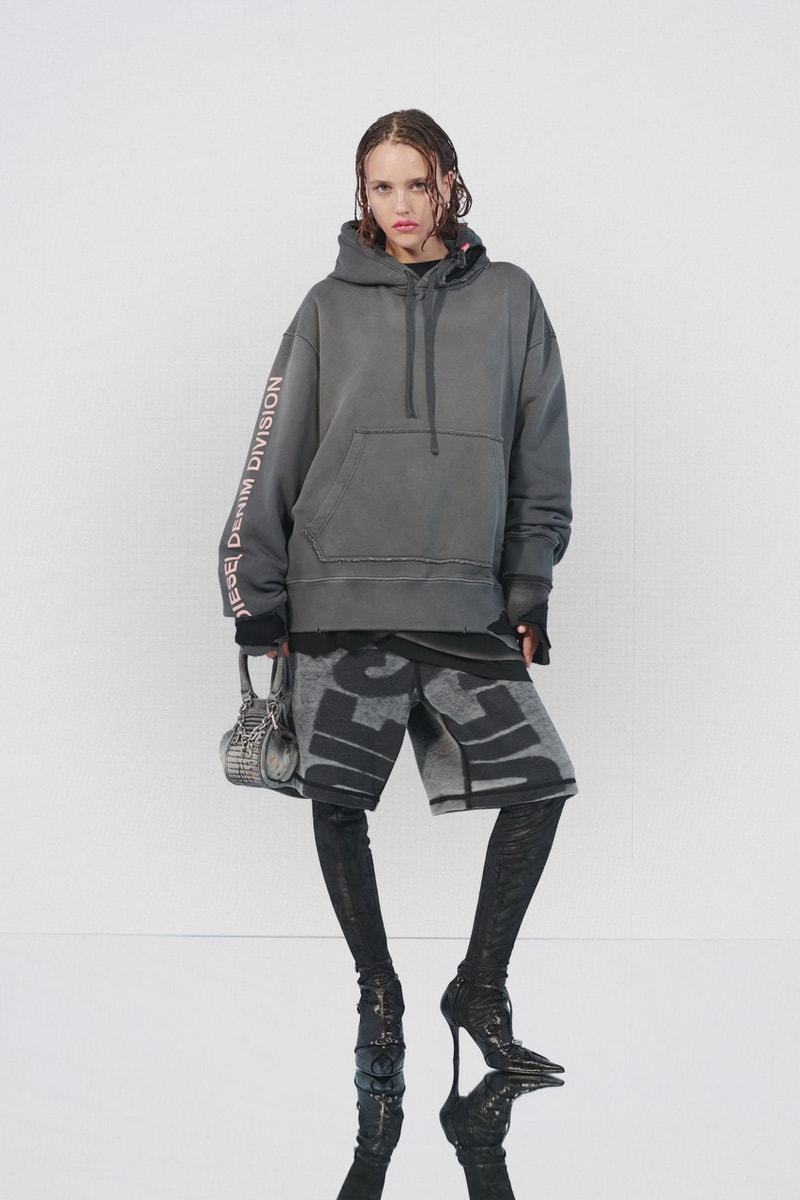 Diesel Pre-Fall 2023 Collection Lookbook Runways Glenn Martens Looks Mens Womens Commercial Denim Camouflage Y2K 2000s