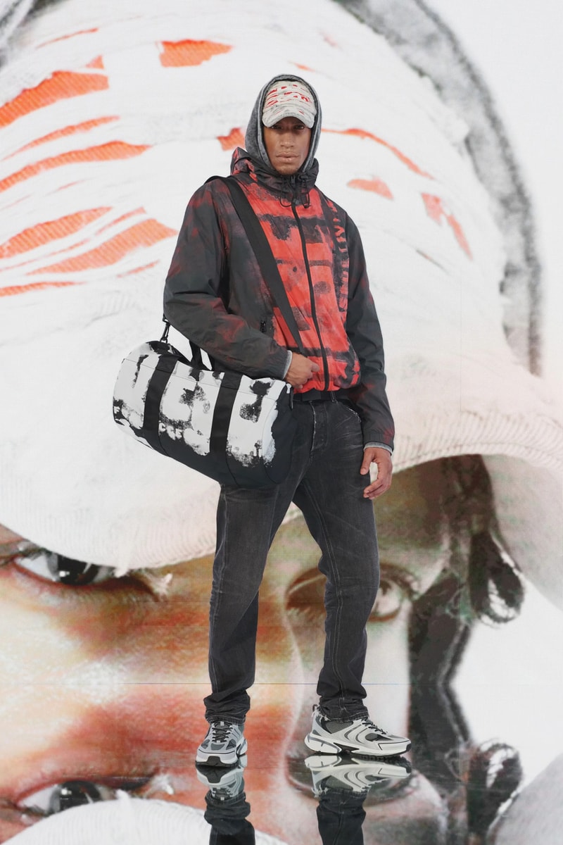 Diesel Pre-Fall 2023 Collection Lookbook Runways Glenn Martens Looks Mens Womens Commercial Denim Camouflage Y2K 2000s