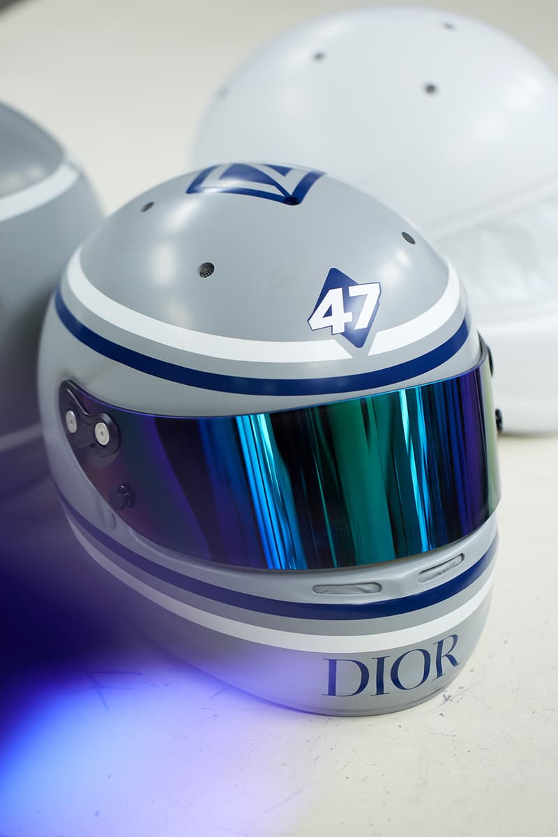 Dior Kim Jones Gran Turismo World Series 2022 racing suit helmet boots 