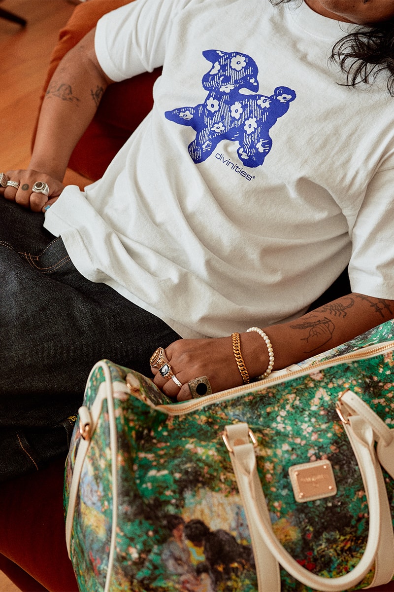 DIVINITIES FW22 Proves Simplicity Is Best fall winter 2022 japan hbx sweater los angles parka accessories travel bag