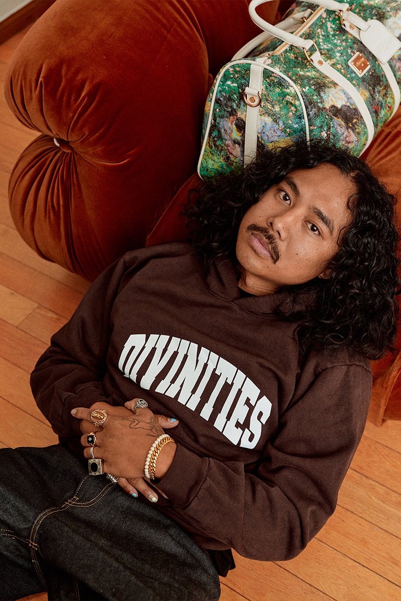 DIVINITIES FW22 Proves Simplicity Is Best fall winter 2022 japan hbx sweater los angles parka accessories travel bag