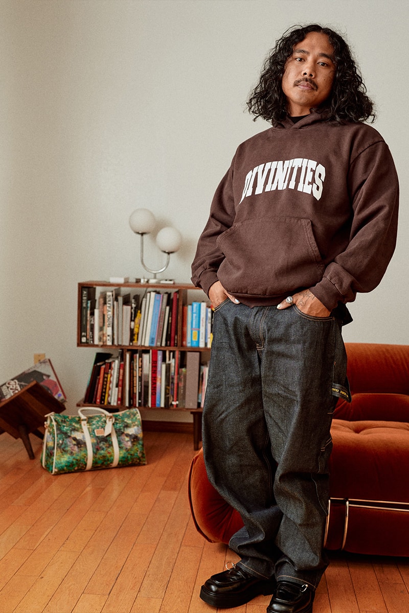 DIVINITIES FW22 Proves Simplicity Is Best fall winter 2022 japan hbx sweater los angles parka accessories travel bag