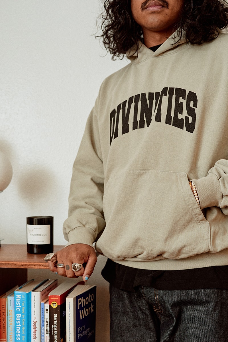 DIVINITIES FW22 Proves Simplicity Is Best fall winter 2022 japan hbx sweater los angles parka accessories travel bag