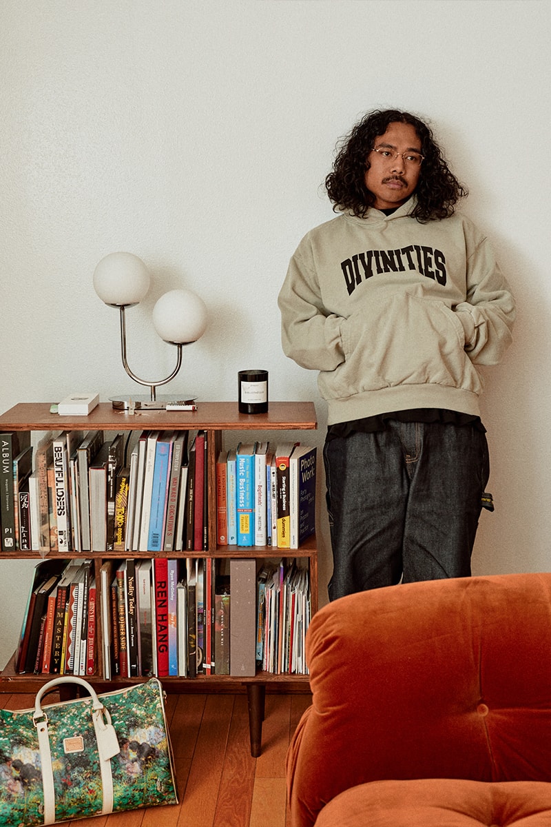 DIVINITIES FW22 Proves Simplicity Is Best fall winter 2022 japan hbx sweater los angles parka accessories travel bag