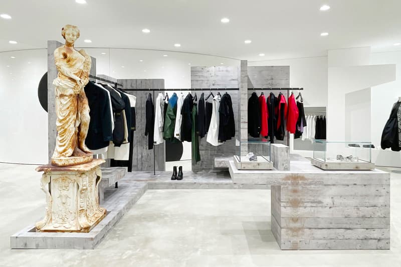 Dover Street Market Beijing location store opening rei kawakubo three floors wangfujing dong cheng info